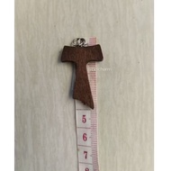 small Tau Cross/ Franciscan Cross no lace