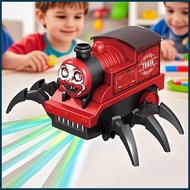 Kids Train Toys Battery Operated Train Toys for Toddler Intelligent Movement Electric Vehicle Model 