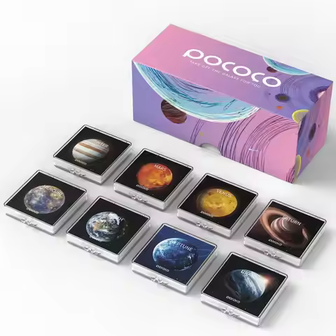 Immersive Planet - Discs for POCOCO Galaxy Projector, 5k Ultra HD, 8 Pieces (No Projector)