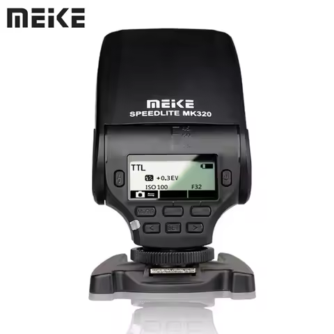 Meike MK-320 TTL Speedlite Flash for Canon Nikon Sony Fujifilm Olympus Panasonic A7 A7S A7II NEX 5 6