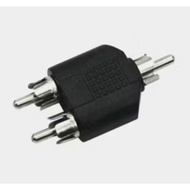 RCA CONVERTER MALE TO RCA MALE DUAL MATARAM REMBIGA