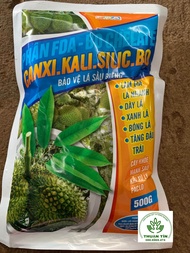 Canxi kali silic Bo ( làm già lá xanh lá dày lá bóng lá tăng đậu trái)