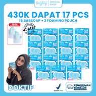 [READY STOCK] 15 Pcs Brighty Glow & Bright Bar Soap Body whitening Bath Soap Brightening Soap whiten