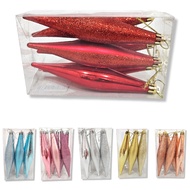 Christmas Oval 14 Cm Tube Box Contains 6 P6/17