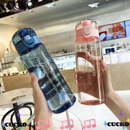 CUCKO 780ml Sports Water Bottle Plastic Portable Girl Boy Drinking Bottle