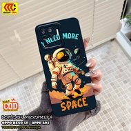 HP Latest Oppo Reno 5F / Oppo A94 4G Phone Case - Astronaut Case Motif - Oppo Reno 5F / Oppo A94 4G 