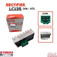 YAMAHA LC135 V4 V5 V6 V7 RECTIFIER REGULATOR KATAB ASSY KATAP KATAU REGULATOR RECTIFIER