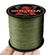 GHOTDA Braid Fishing line 300M 500M 1000M 4 Strands Multifilament Fishing Wire Carp Fishing 10-120lb