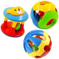Baby Toy 0-1 Years Old Baby Grab Ball Jingle Ball Colorful Sensory Ball Bell Ball Hole Ball Rattle B