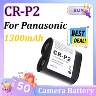 Camera Battery 1300mAh for Panasonic CR-P2 Lithium Battery 6V CRP2 Rechargeable