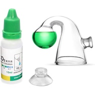 FZONE Aquatic CO2 Glass Drop Checker PH Momitor for Aquarium Plant Fish Tank Test CO2 Kit