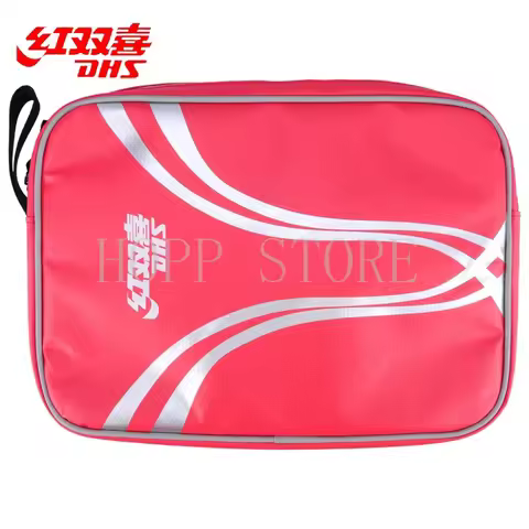 DHS table tennis bag case single layer PEVA waterproof material ping pong accessories tenis de mesa