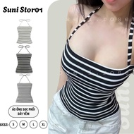 STRIPED TUBE SHIRT Tube Top ---A5