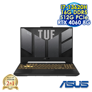 ASUS TUF Gaming F15 FX507VV-0142B13620H 御鐵灰 15.6吋電競筆電 (FHD IPS 144Hz/Intel i7-13620H/16G DDR5/512G PCIE SSD/NVIDIA RTX 4060 8G/WIN 11)