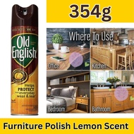 Genuine USA Old English Lemon Oil Furniture Polish helps protect wood surfaces - 354ml
