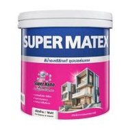 สีน้ำทาภายนอก ชนิดด้าน TOA SUPERMATEX SM100 สีขาว 1 แกลลอน (1196678)
