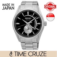[Time Cruze] Seiko SSA305J Presage Automatic Japan Made Stainless Steel Black Dial Men Watch  SSA305J
