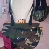 1SET COMBO BAG PIKAT DN BAG TAPAU 1SET 2PC.BEG PNJNG 12INCI LEBAR 9INCI