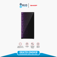 SHARP - KULKAS 1 PINTU 133 L - SJ-X165MG-GB