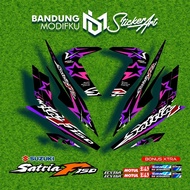 SATRIA F150 STRIPING MOTIF 16 MY MODIFIED BANDUNG/ ECSTAR/ SATRIA FU BARONG 2012/ STICKER/ STICKER/