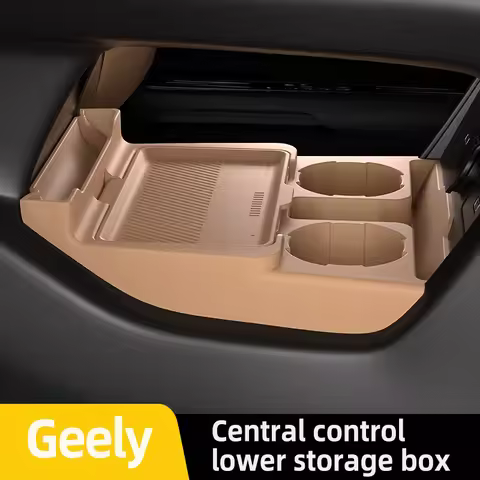 2025 For Geely Monjaro Silicone Center Console Below Storage Box Central Control Organizer Mat Car I