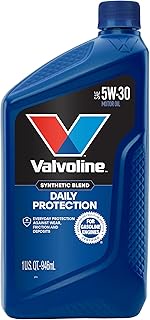 Valvoline Daily Protection SAE 5W-30 Synthetic Blend Motor Oil 1 QT