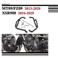 PSLER For Yamaha MT09 MT 09 XSR900 XSR 900 FZ09 Crash Bar Front Bumper Protector Engine Guard Bumper Guard Engine Protector 2013 2016 2020
