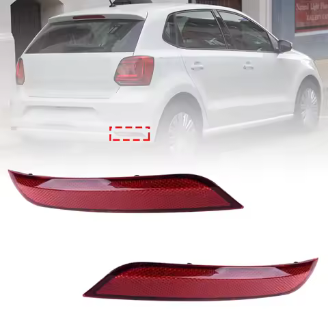 6C0945106B 6C0945105B Car Rear Brake Light For VW Polo 6C 2014 2015 2016 2017 Bumper Reflector Tail 