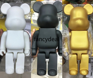 Bearbrick 400% Cartoon Bear Blocks Action Figure PVC 11inch Standing DIY Paint Collectible Moveable Model Toy Gift 28cm