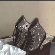 *Sepatu Converse Chuck Taylor Leopard Glitter