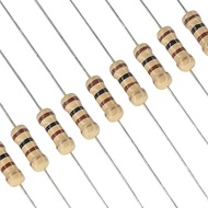 1/6W1/8W1/4W4 Color Ring Carbon Film Resistor 0 Euro 1R10R1K10K100K1M4.7K