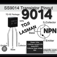 ( S 9014 ) Silicon Transistor Ss9014 C9014 Ss C St 9014 9014D 9014D Npn 0.1A 50V G7 C 90140 C331