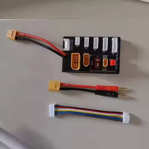 2-6S Parallel Charging Board Lipo Battery XT30 XT60 XT90 JST T Plug Charger Connector for Imax B6 B6