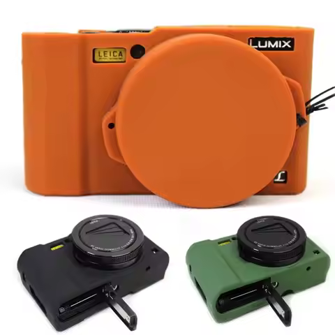 Nice Protective Body Cover Case for Panasonic Lumix LX10 Soft Silicone Camera Bag for Panasonic Lumi