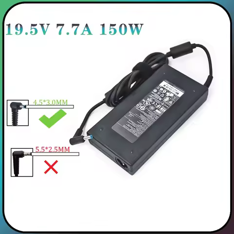 19.5V 7.7A 150W Laptop Adapter for HP ADP-150XB G4 ZBook 15 Studio G3 HSTNN-C87C 3pro TPN-Q193 Charg