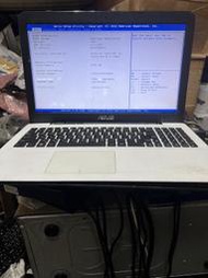 零件機ASUS華碩(NBC6)X555L 15.6吋i5-4210U筆記型電腦(白色).....有瑕疵