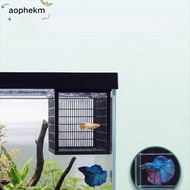AOPHEKM Fish Breeding Box, Breeding Use Hanging Type Isolation Fish Isolation Box, Solid Partition B