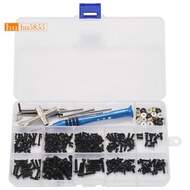 M2 M2.5 M3 Screw Fastener Kit  Sleeve Hex Wrench Swing Arm Pin Screws for  144001 1/14 RC Car Spare 