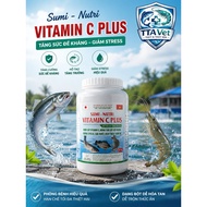 Vitamin C 25% Plus from Sumi-Japan, a nutritional supplement powder for ornamental fish, catfish, gu