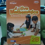 Buku Active Mathematics Bilingual 2B kelas 2 SD, KTSP Penerbit ESIS