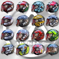 Half FACE Helmet KYT DJ MARU MOTIF|Pattern|Sni Helmet|Jumbo SIZE|Xxl