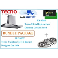 TECNO HOOD AND HOB BUNDLE PACKAGE FOR ( KA 9980 &amp; SR 398SV )