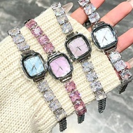 [1706 People Collection] High-value Sugar Cube Diamond Crushed Icefrench styleHigh Version Domestic 