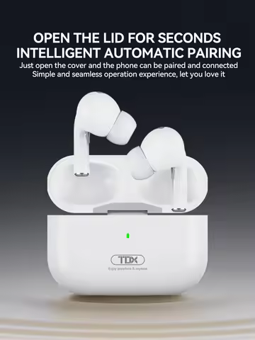 New Pro TWS Wireless Bluetooth Earphones Headphones In Ear Earbuds Sports ANC Noise Cancelling Heads