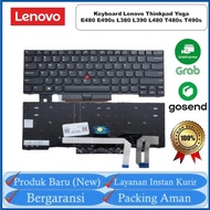 Thinkpad Yoga E480 E490s L380 L390 L480 T480s T490s Laptop Keyboard