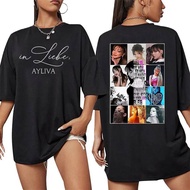 Die Ayliva Album Graphic T Shirt Men Women Short Sleeve Casual 100% Cotton Tops T Shirt