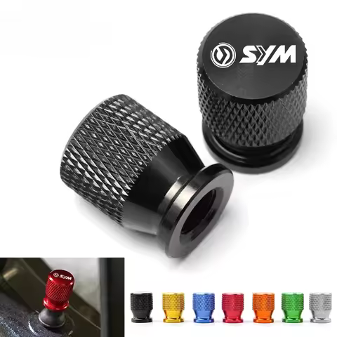 For SYM Logo Wheel Tire Valve stem caps cover JOYMAX Z 125/250/300 MAXSYM 400i 600i TL500 CRUiSYM 30