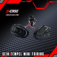 X-Case Lampu Sein Tempel Running Mini Fairing Semua Motor CB150R Vixion CBR 150 CBR250 Ninja 5518