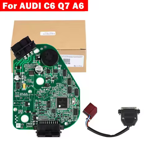For AUDI C6 Q7 A6 Steer Column Module J518 ELV Module Emulator with VVDI Dedicated Programming Cable