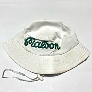 Malbon Boonie Hat White Size M/L Head Circumference 59 cm